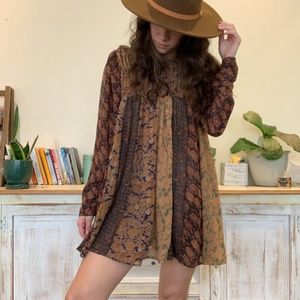 Free People Multi Printed Dress